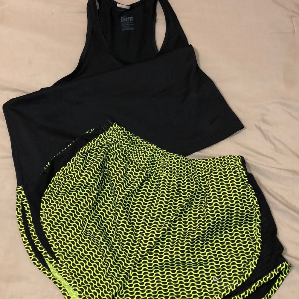 Nike DriFit shorts and Tank